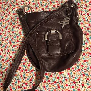 Genuine Leather B Makowsky Satchel